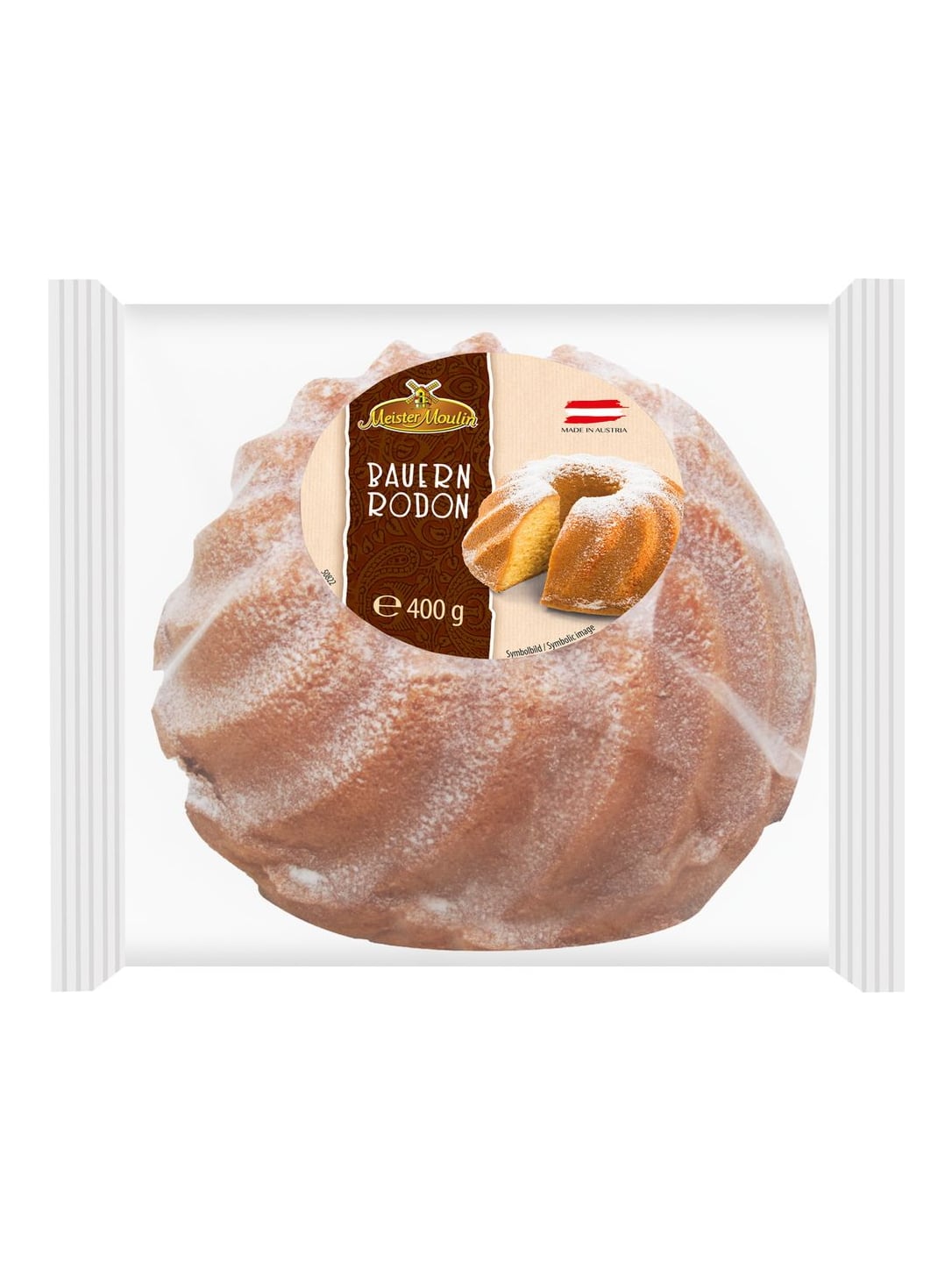 Meister Moulin Bauernrodon 400g – österreichischer Rührkuchen Gugelhupf