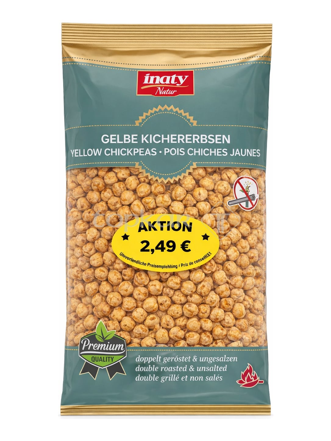 Meray Nuts Gelbe Kichererbsen 250g – Sarı Leblebi geröstete Kichererbsen