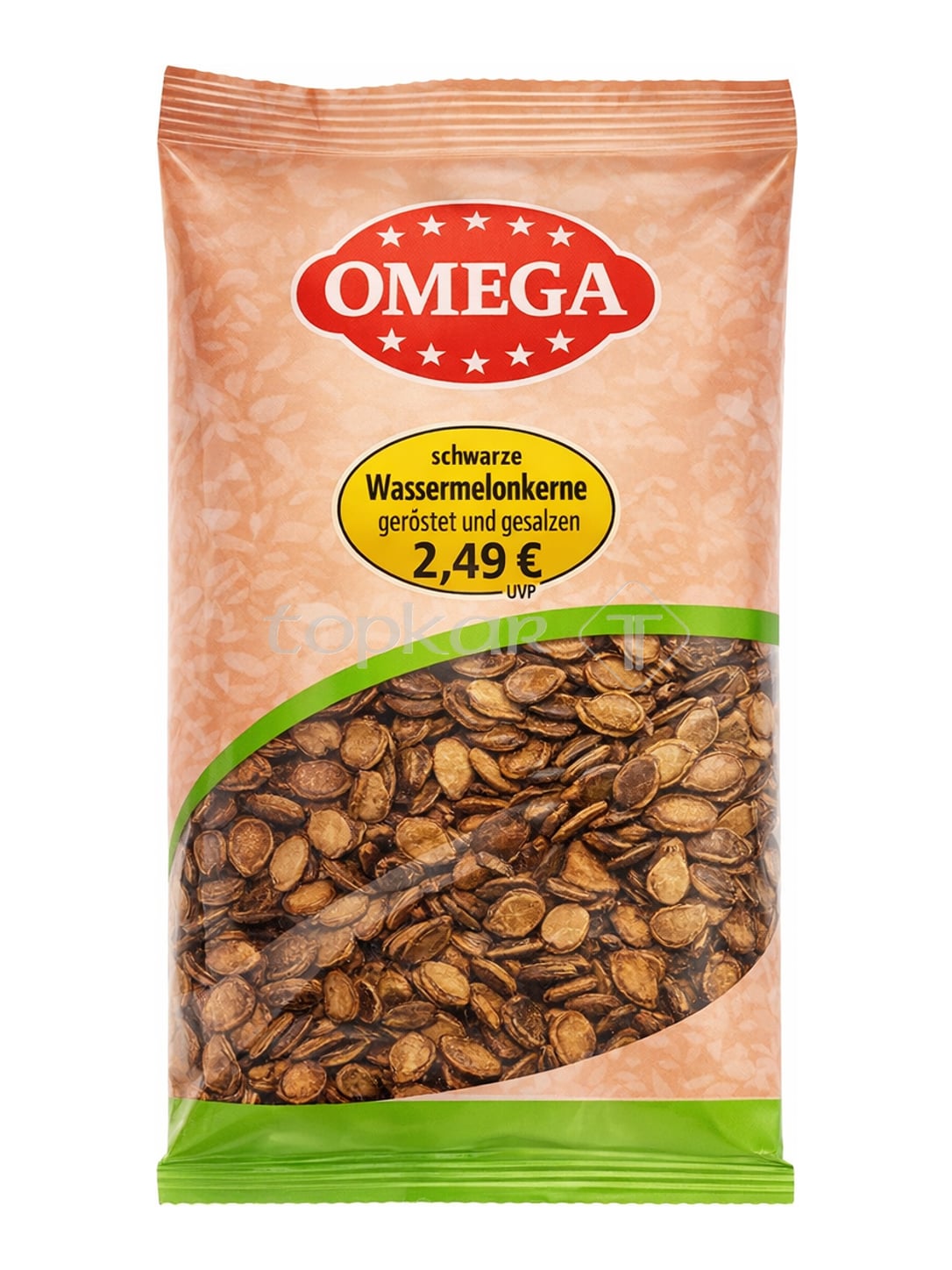 Omega Wassermelonenkerne 200g – Karpuz Çekirdeği geröstet und gesalzen