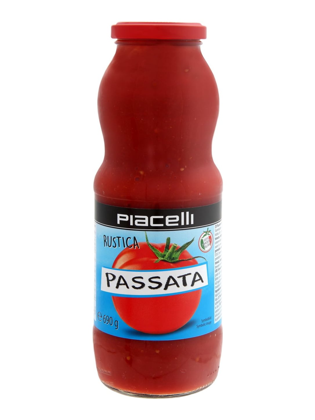 Piacelli Passata Rustica 690g – passierte Tomaten aus Italien