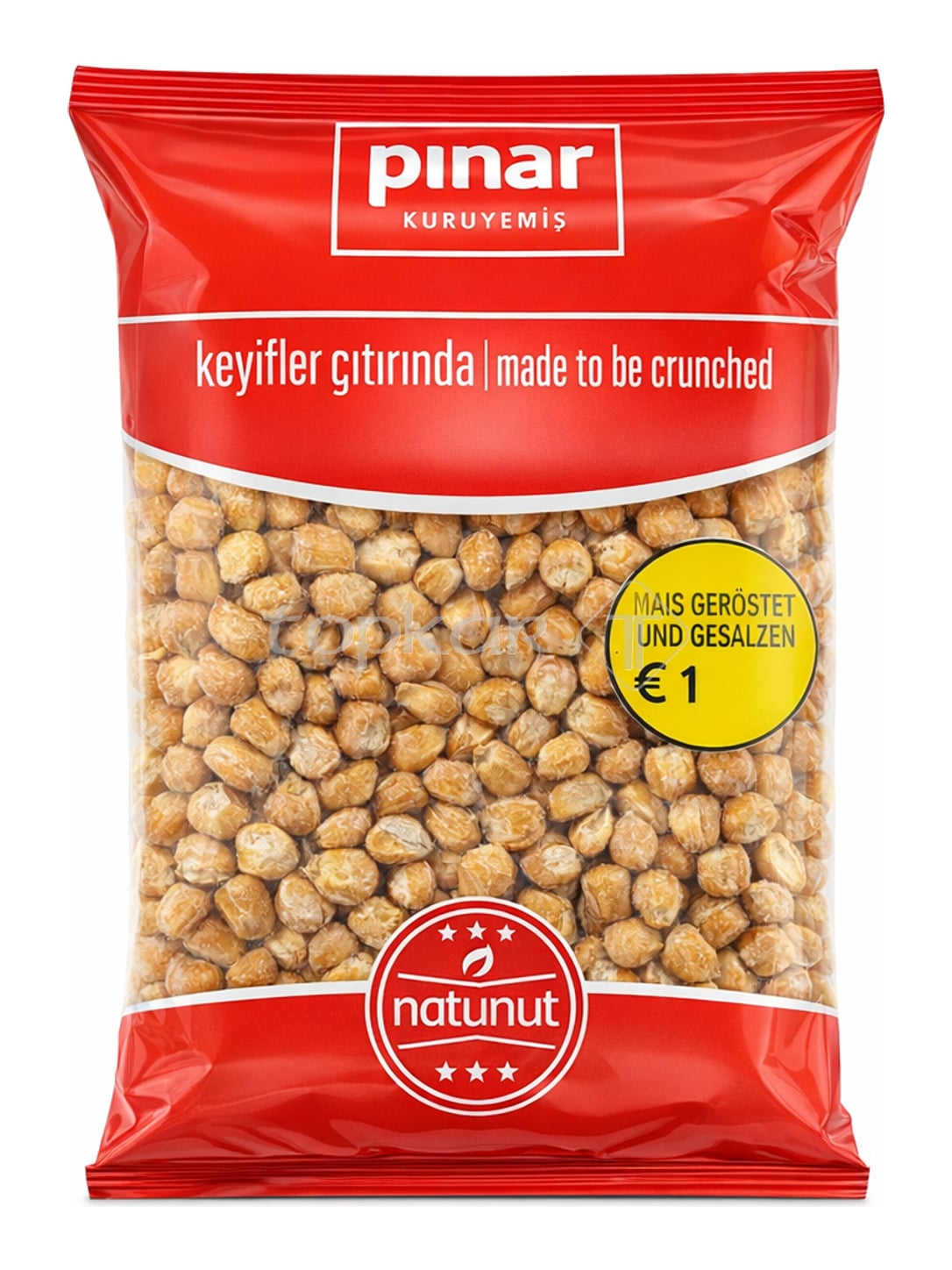 Pınar Gerösteter Mais gesalzen 175g – Tuzlu Kavrulmuş Mısır türkischer Snack-Mais