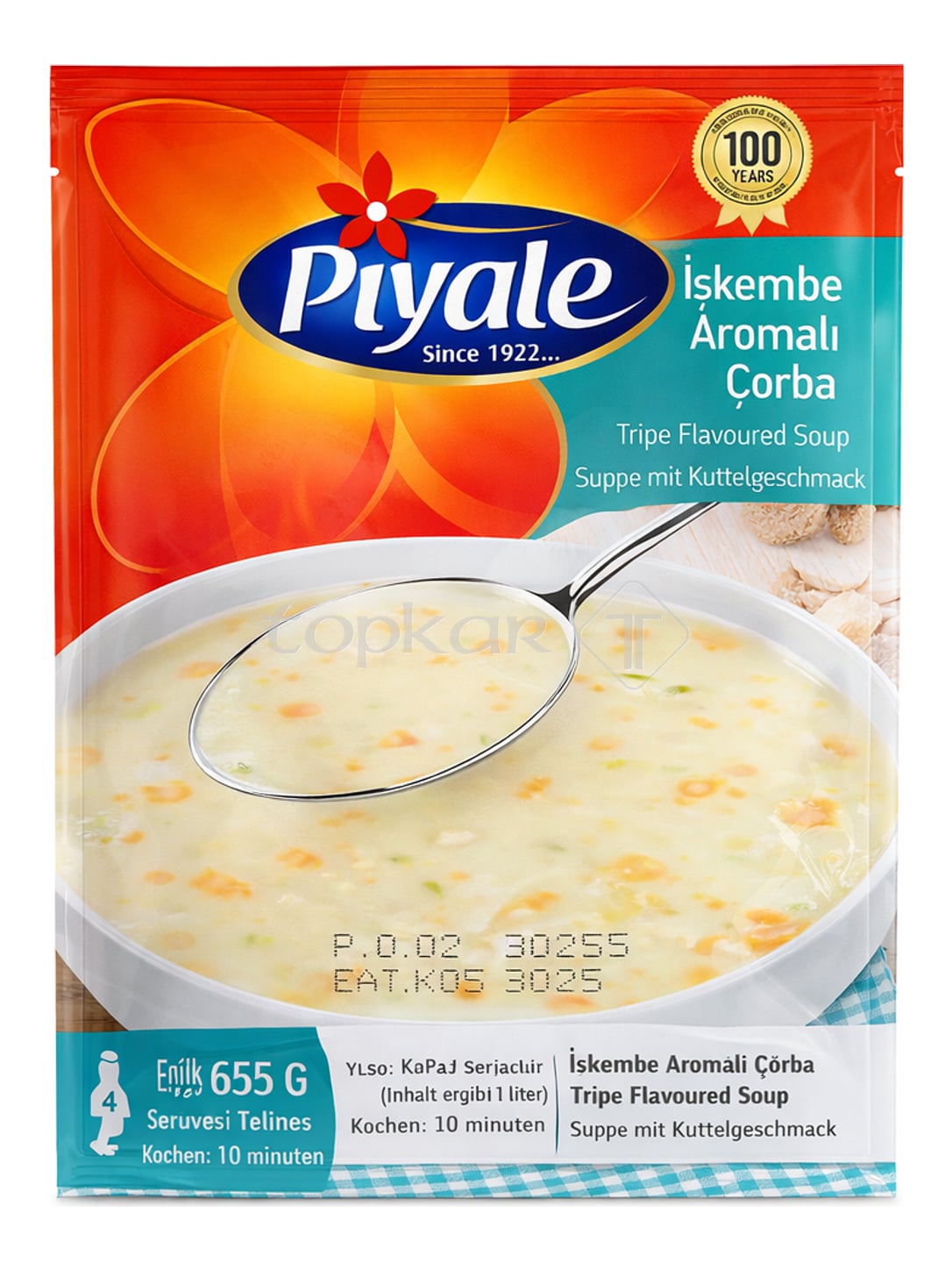 Piyale Kuttelsuppe 65g – İşkembe Çorbası türkische Instant-Suppe