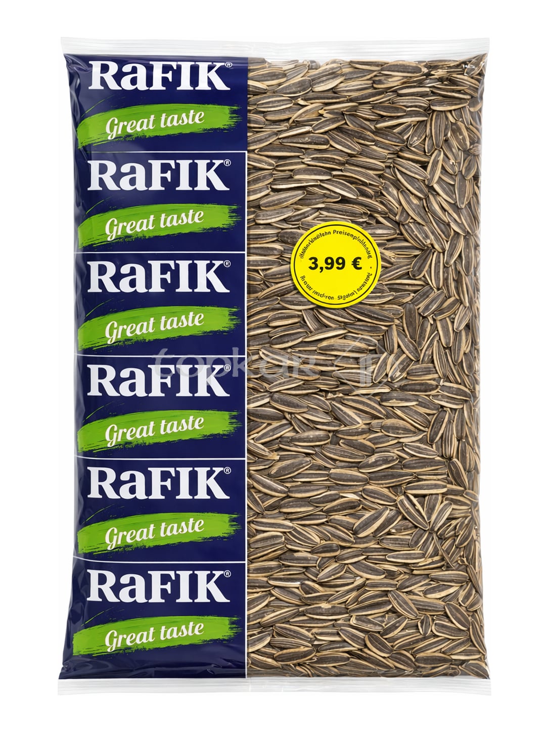 Rafik Sonnenblumenkerne in Schale 800g – Çiğ Dakota Ayçekirdeği rohe Kerne