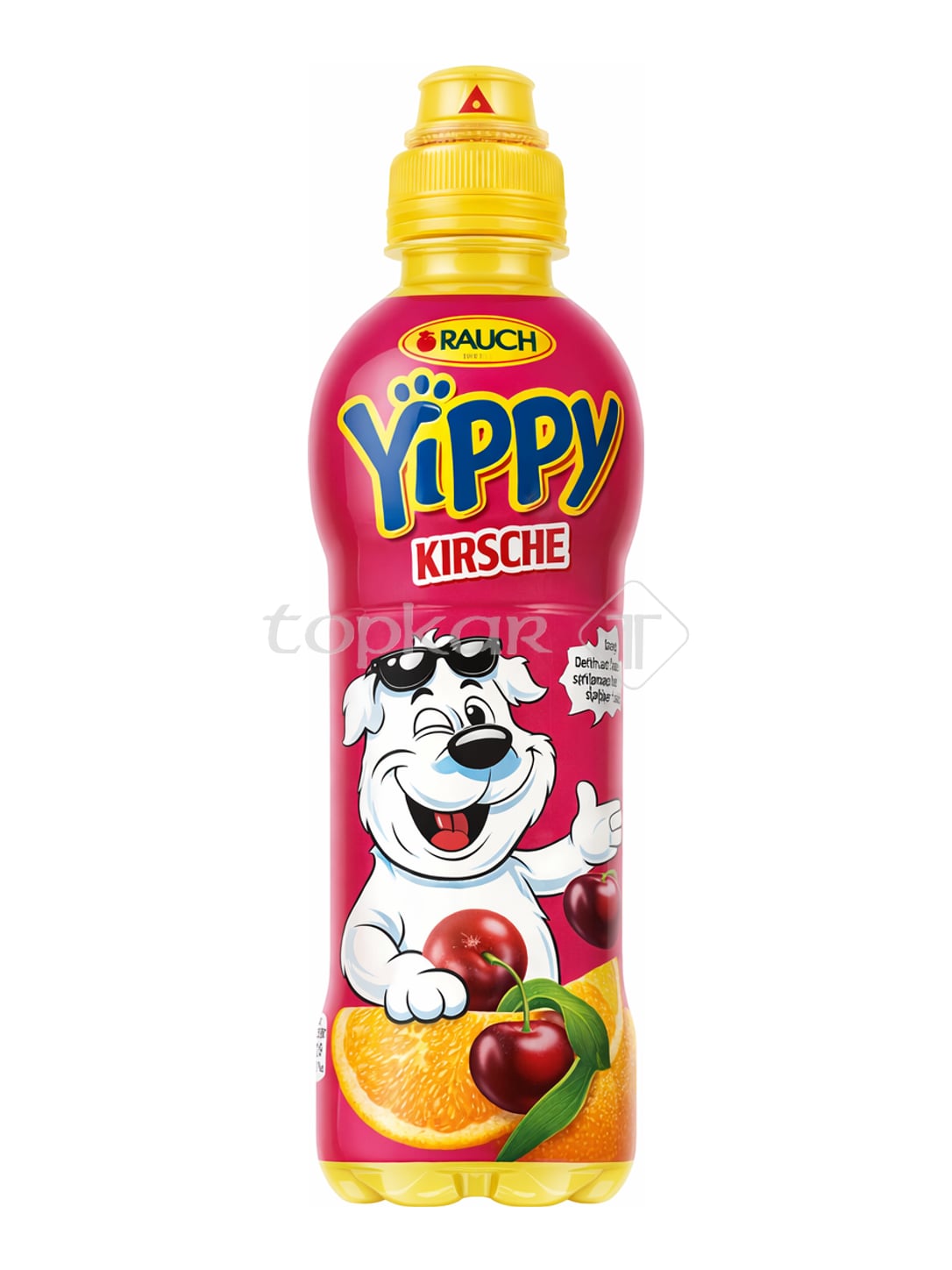 Rauch Yippy Kirsche 330 ml – Mehrfruchtgetränk mit Vitaminen und Calcium
