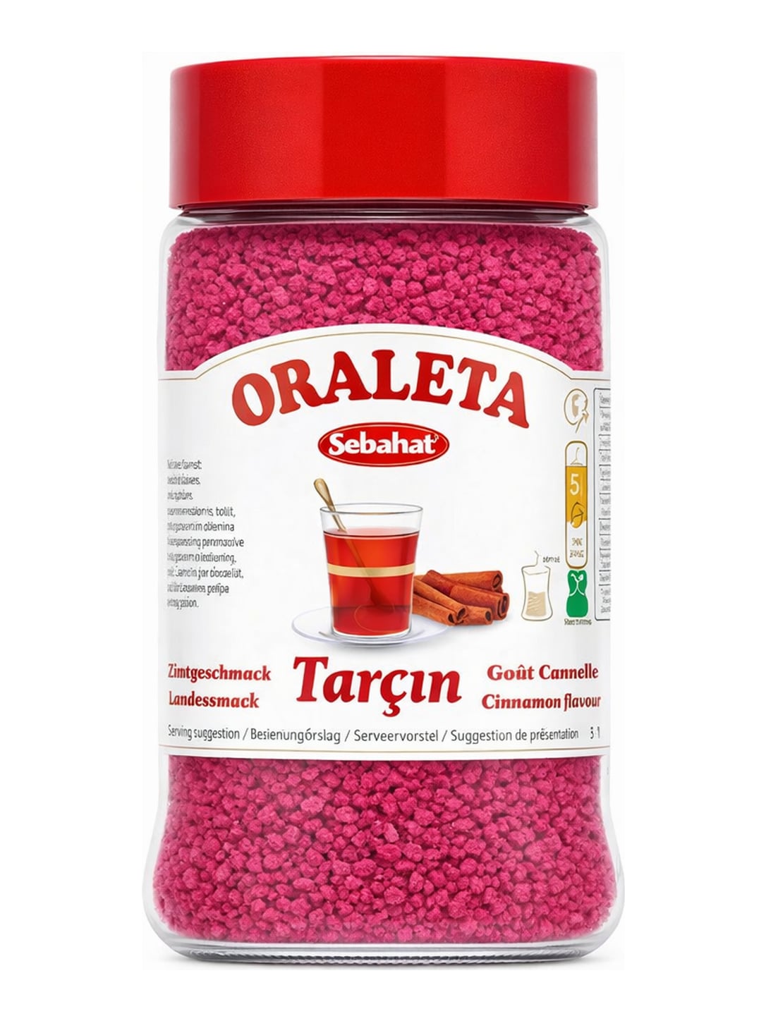 Sebahat Oraleta Tarçın 220g – Instant-Getränkepulver mit Zimtgeschmack