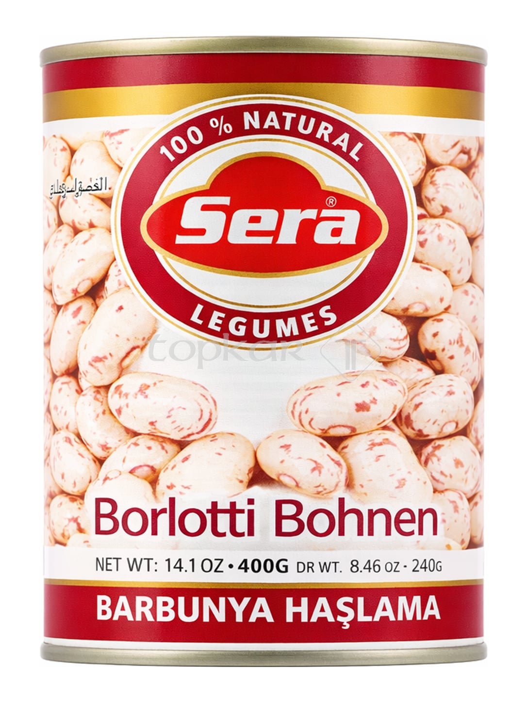 Sera Borlotti Bohnen gekocht