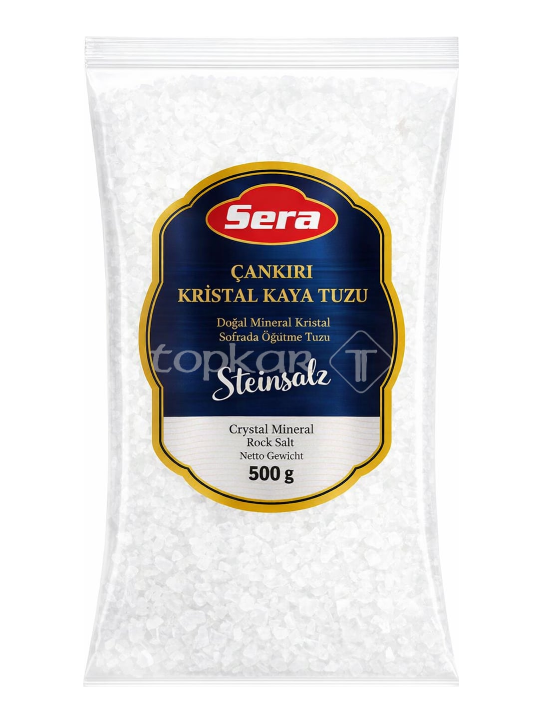 Sera Kristall Steinsalz 500g – Çankırı Kaya Tuzu grobes Steinsalz