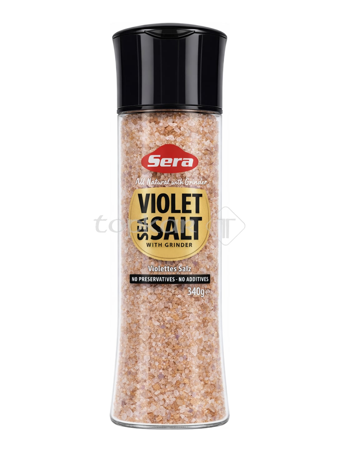 Sera Violettes Meersalz mit Mühle 340g – Mor Aromalı Deniz Tuzu Meersalz