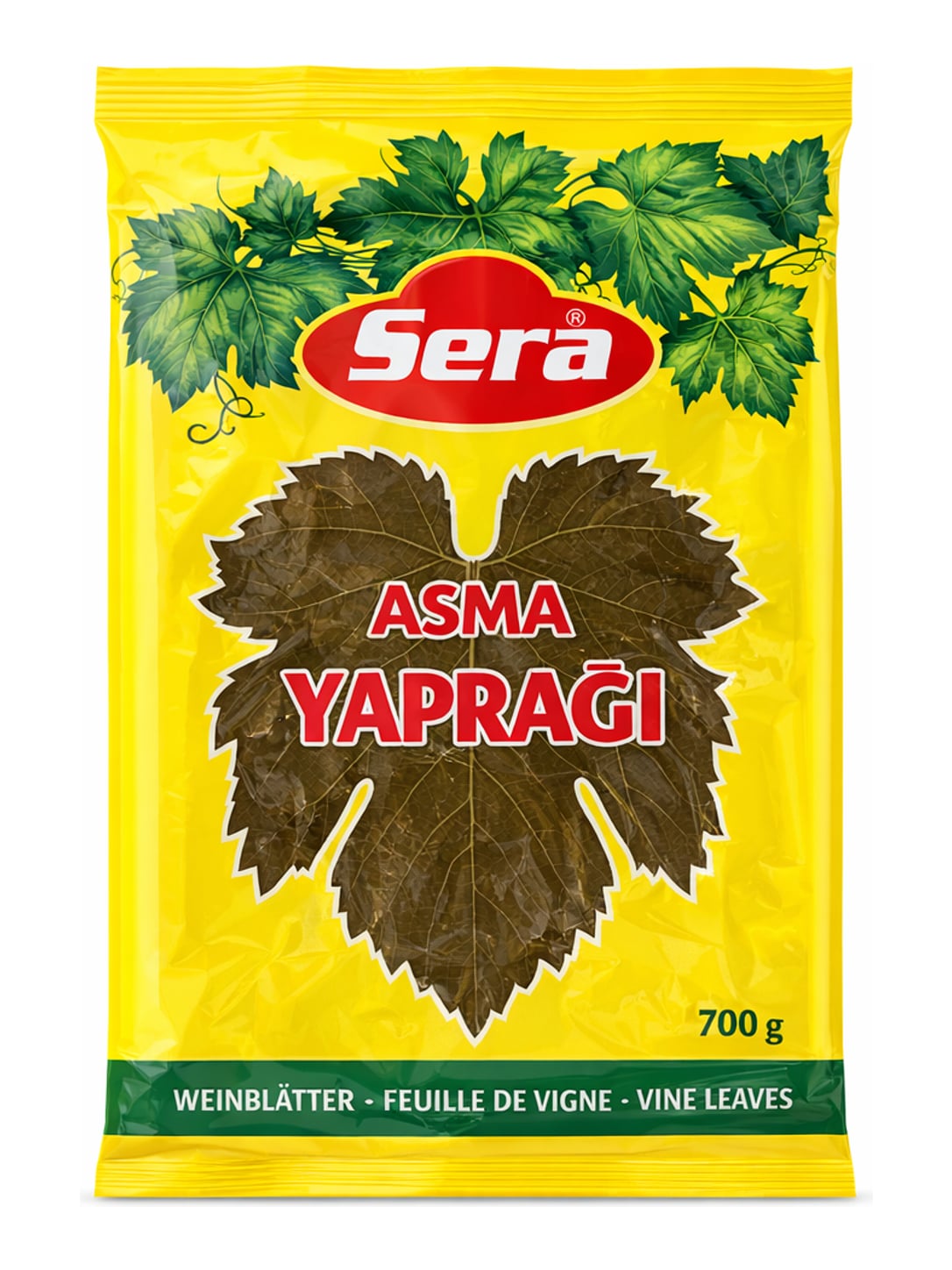 Sera Asma Yaprağı 700g – eingelegte Weinblätter für Dolma