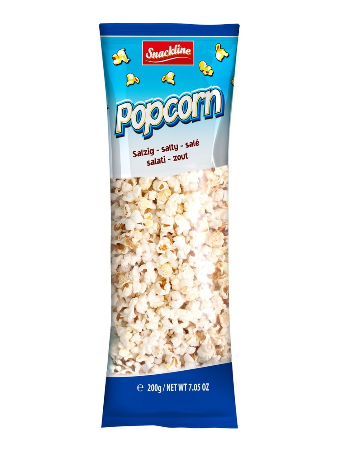 Snackline Popcorn salzig 200g – salziges Popcorn knuspriger Snack