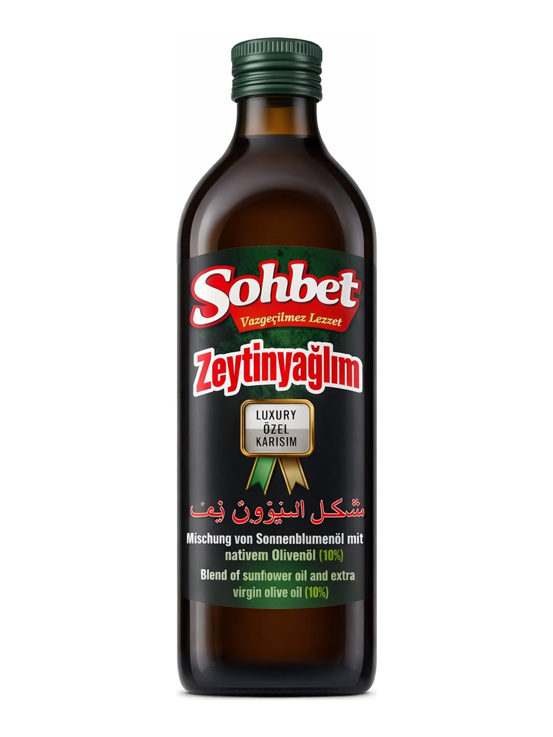 Sohbet Zeytinyağlım Luxury Özel Karışım 1 Liter – Speiseölmischung Sonnenblumenöl mit nativem Olivenöl extra