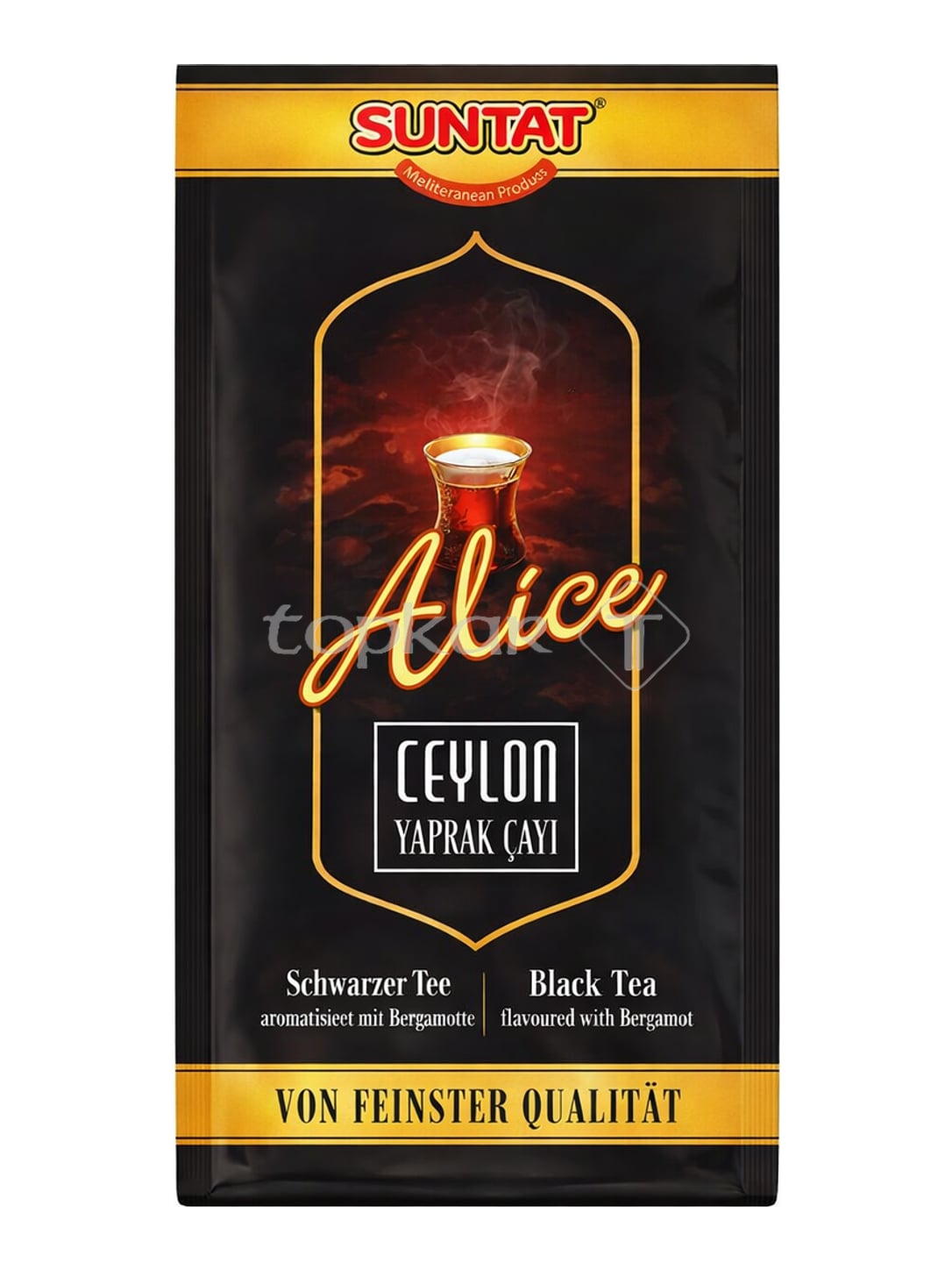 Suntat Alice Ceylon Tee 500g – Yaprak Çayı schwarzer Tee mit Bergamotte