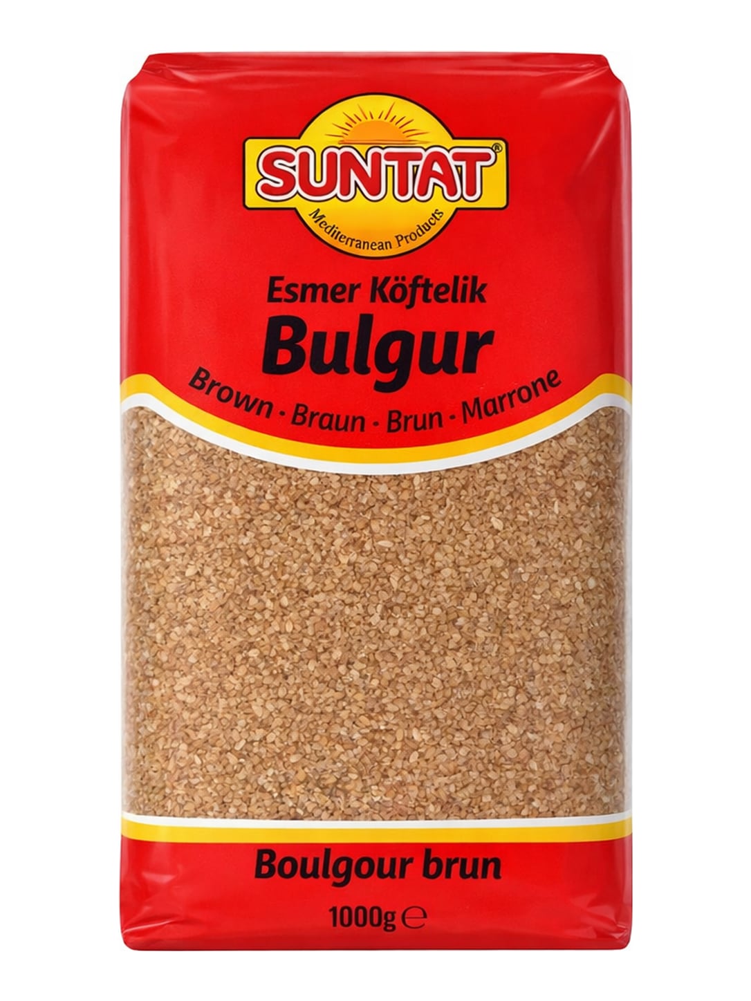 Suntat Brauner Köfte-Bulgur 1000g – Esmer Köftelik Bulgur Hartweizen