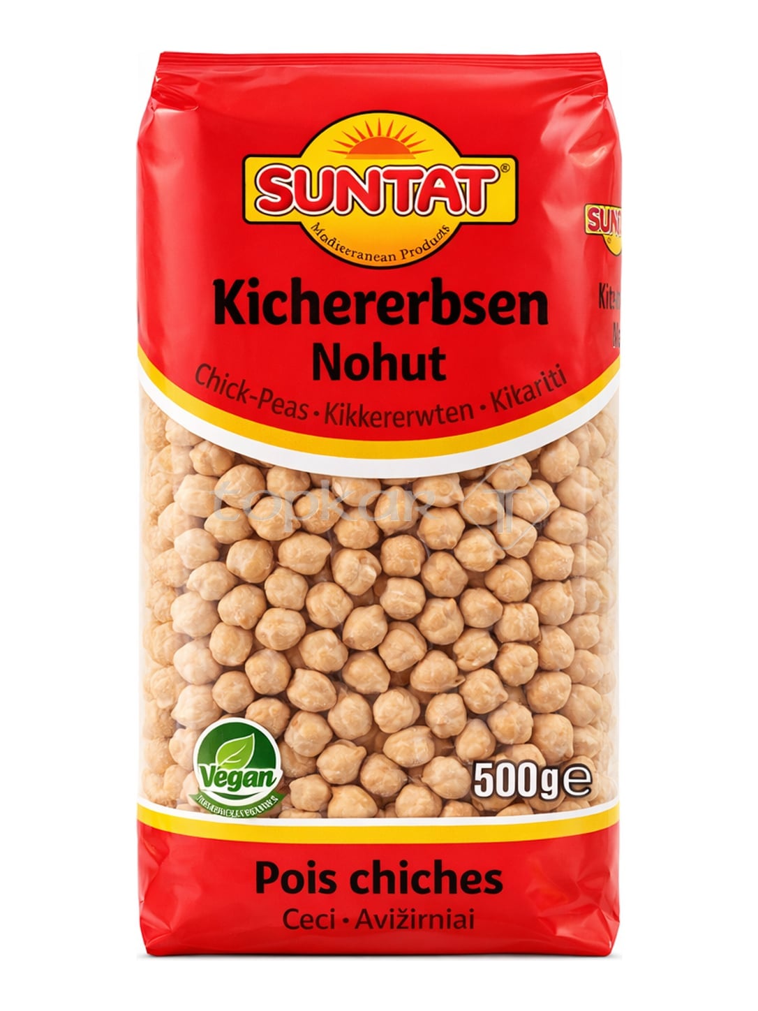 Suntat Kichererbsen Getrocknet