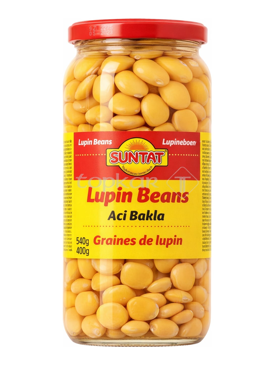 Suntat Lupinenkerne eingelegt