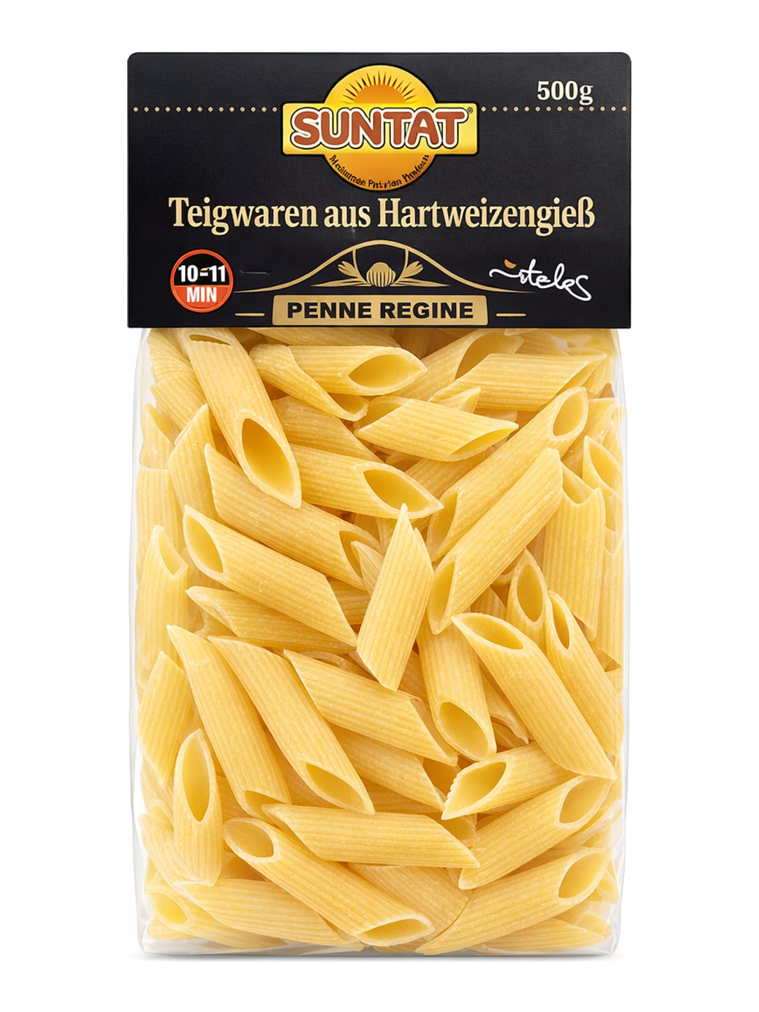 Suntat Penne Regine 500g – Pasta aus Hartweizengrieß Made in Italy