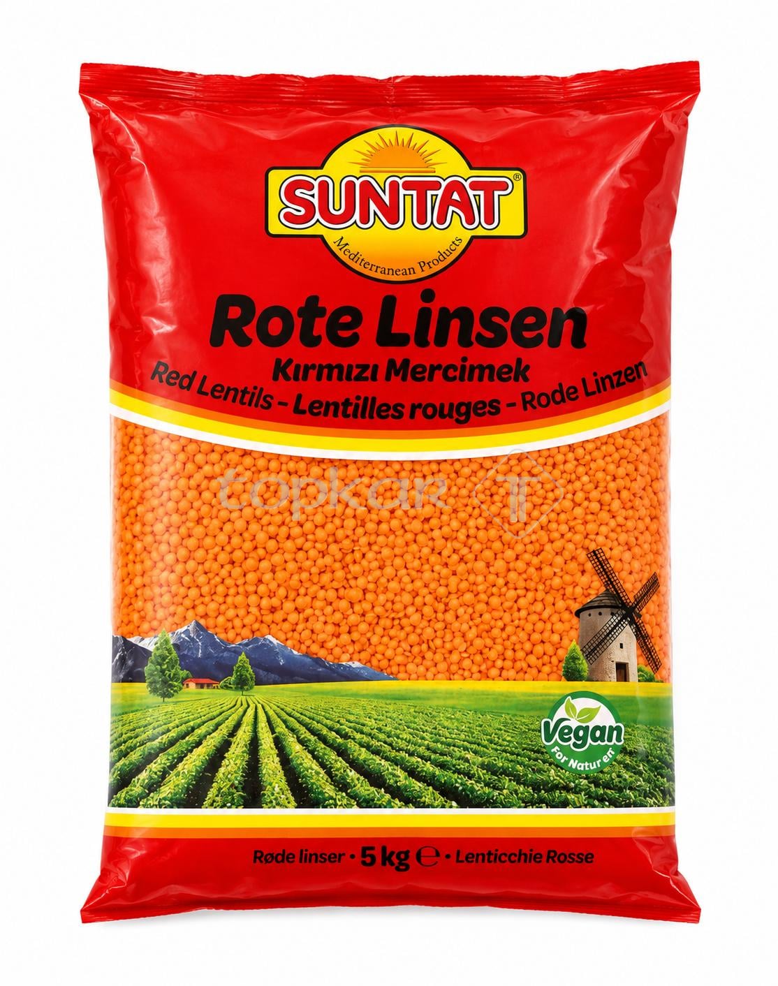 Suntat Rote Linsen 5 kg