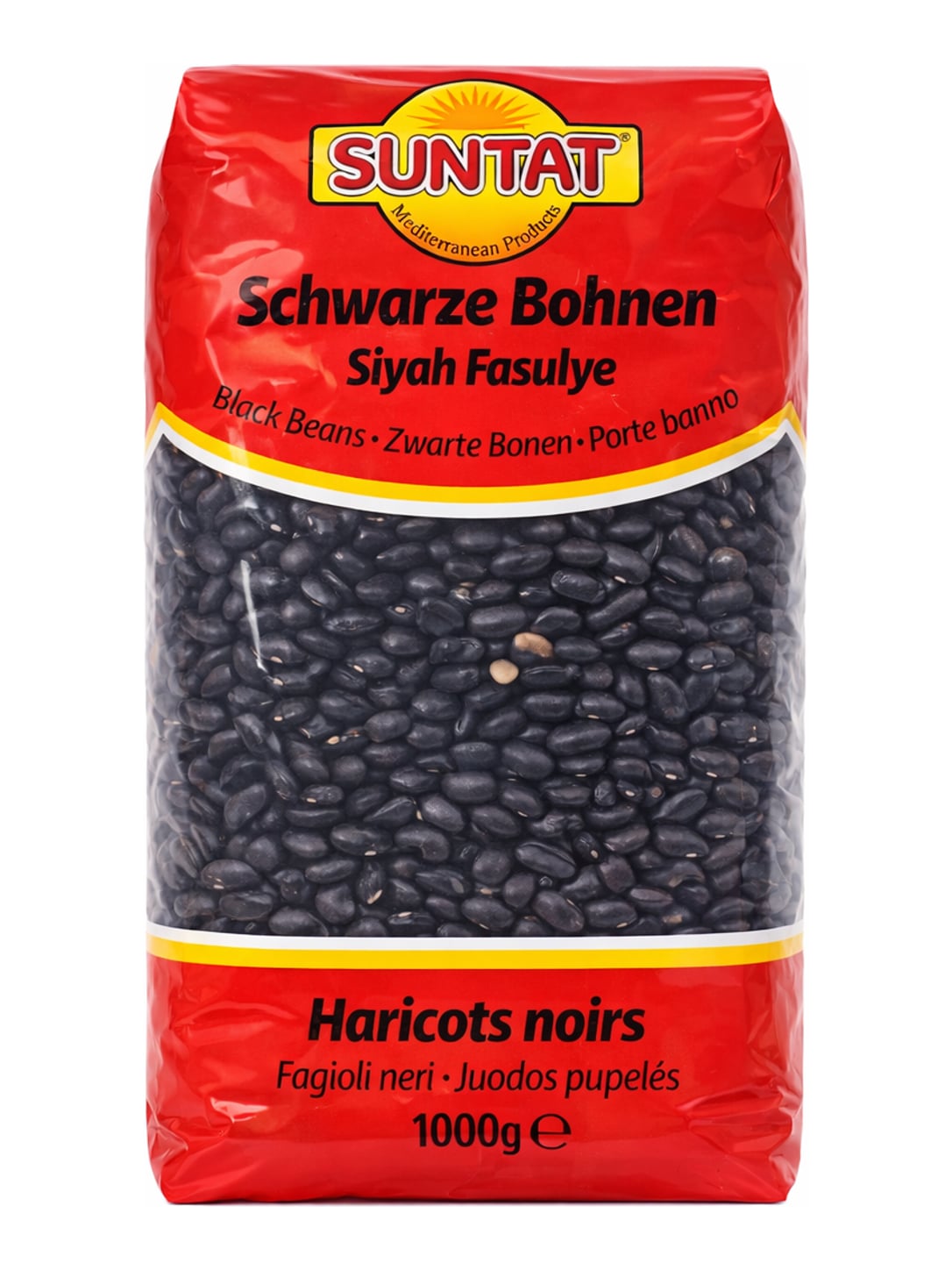 Suntat Schwarze Bohnen 1000g – Siyah Fasulye getrocknete schwarze Bohnen aus Argentinien