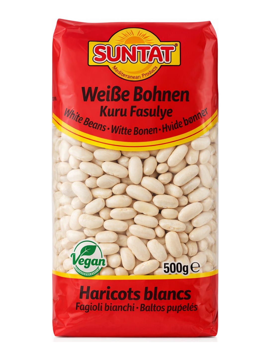 Suntat Weiße Bohnen 500g – Kuru Fasulye getrocknete weiße Bohnen
