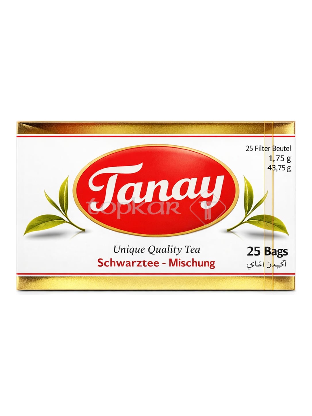 Tanay Schwarztee Mischung