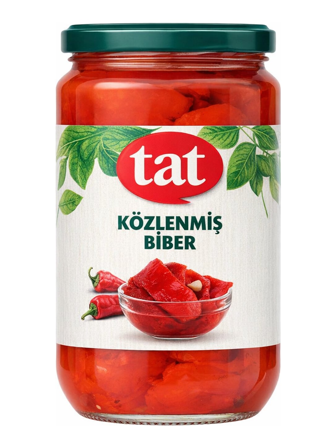 Tat Gegrillte Rote Paprika 670g – Közlenmiş Biber türkische eingelegte Paprika