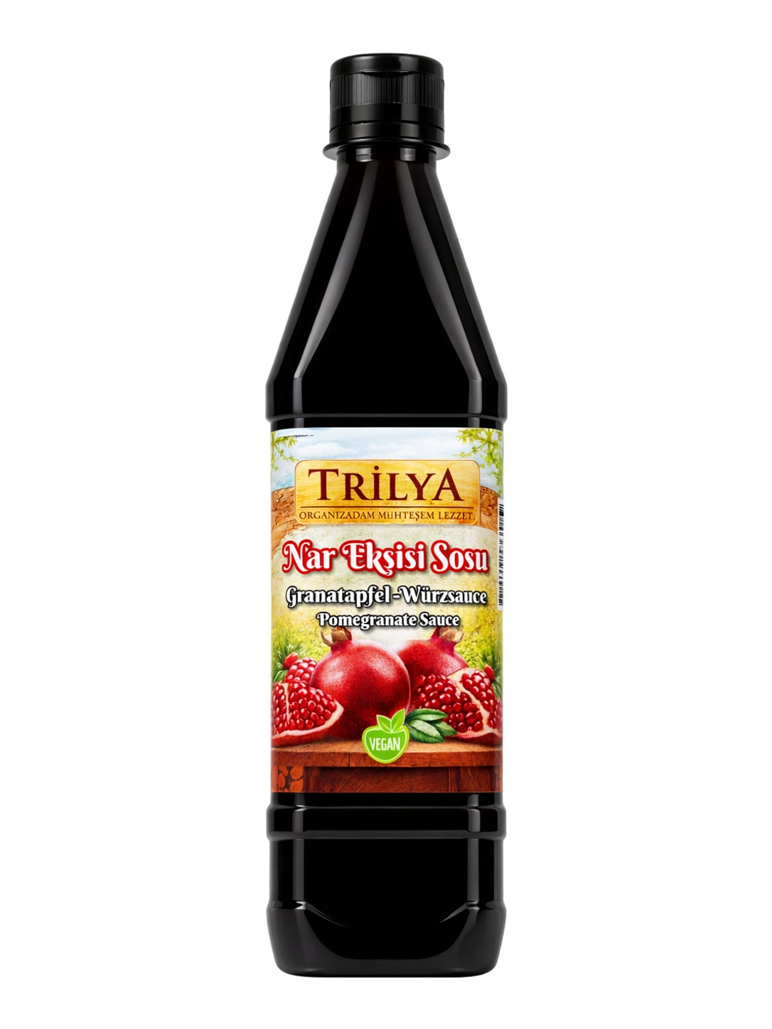 Trilya Granatapfel-Würzsauce 980g – Nar Ekşisi Sosu türkische Granatapfelsauce