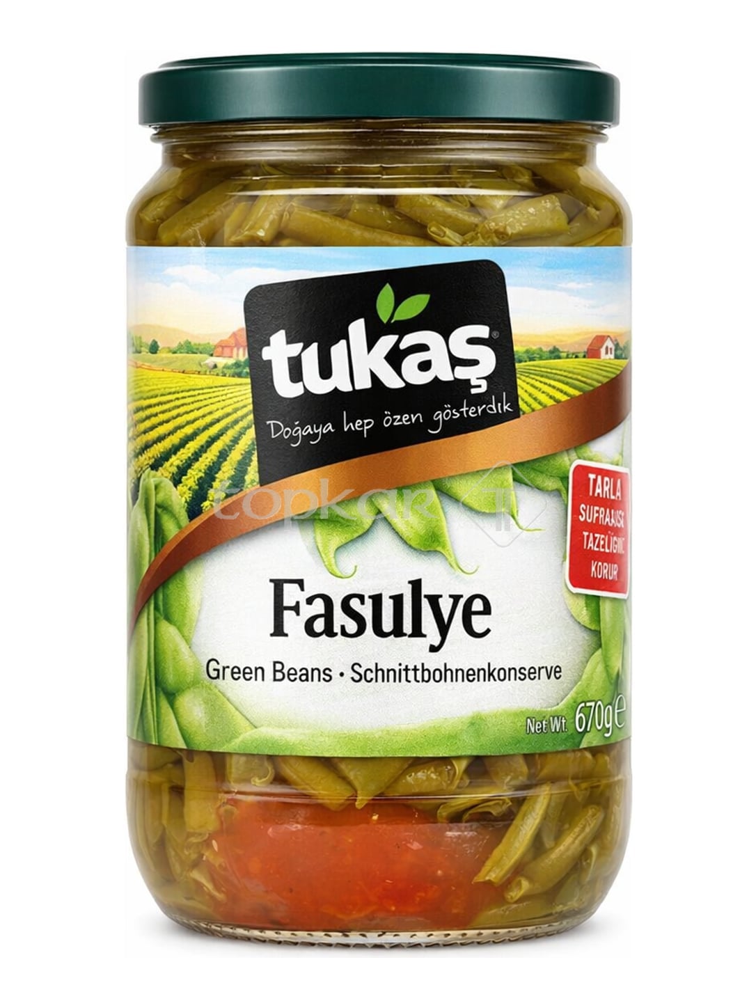 Tukas Schnittbohnen in Tomatensauce
