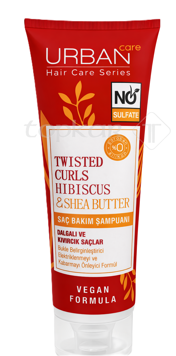 Urban Care Twisted Curls Hibiscus & Shea Butter Shampoo 250ml – Lockenshampoo sulfatfrei