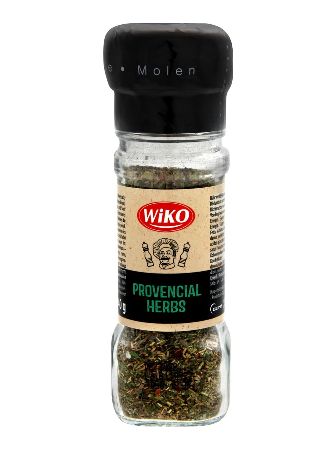 WiKo Gewürzmühle Kräuter der Provence 40g – mediterrane Kräutermischung