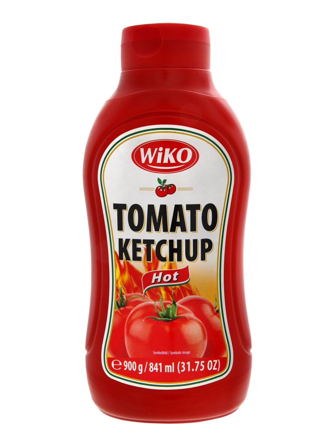 WiKO Ketchup Hot 900g – scharfer Tomatenketchup mit Chili