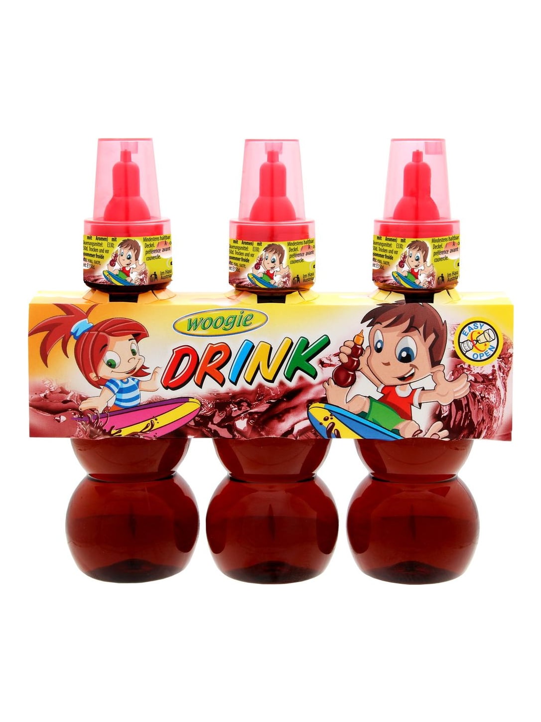 Woogie Cola Drink 210 ml (3x70ml) – Erfrischungsgetränk mit Cola-Geschmack
