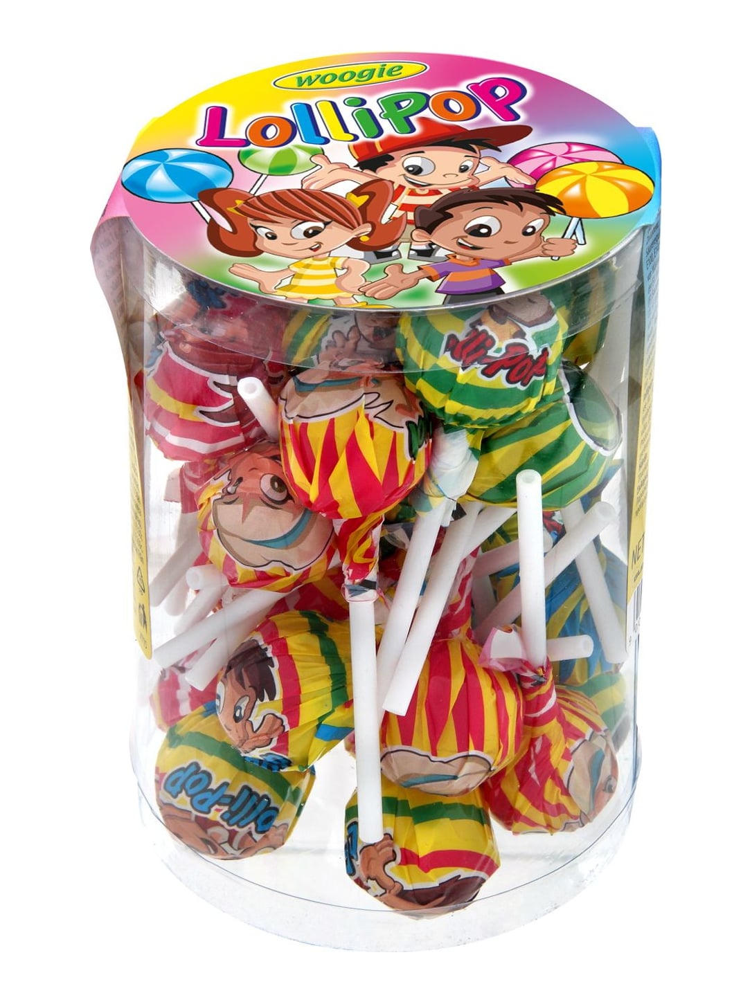 Woogie Lollipops 300g – bunte fruchtige Lutscher gemischt