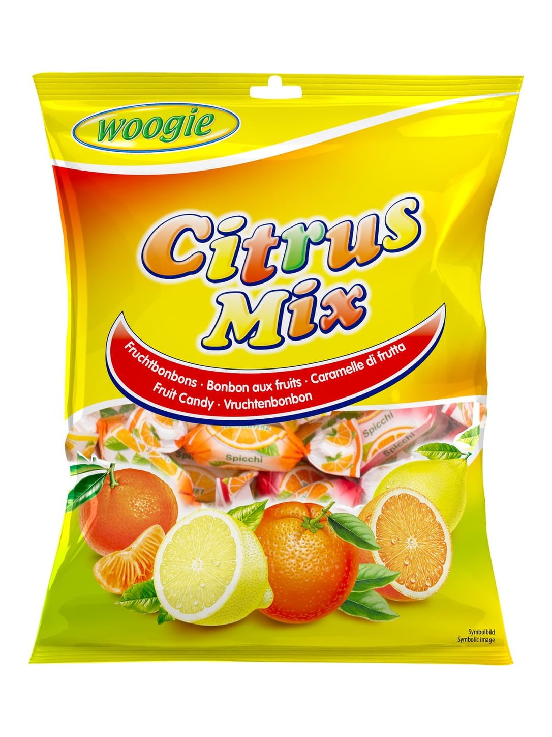 Woogie Bonbons Citrus Mix 170g – fruchtige Zitrus-Bonbons mit Orange