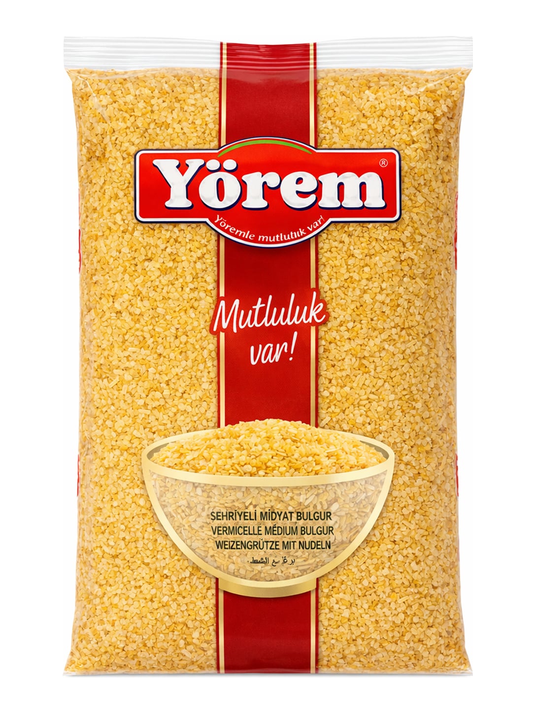 Yörem Şehriyeli Midyat Bulgur 1000g – Weizengrütze grob mit Fadennudeln