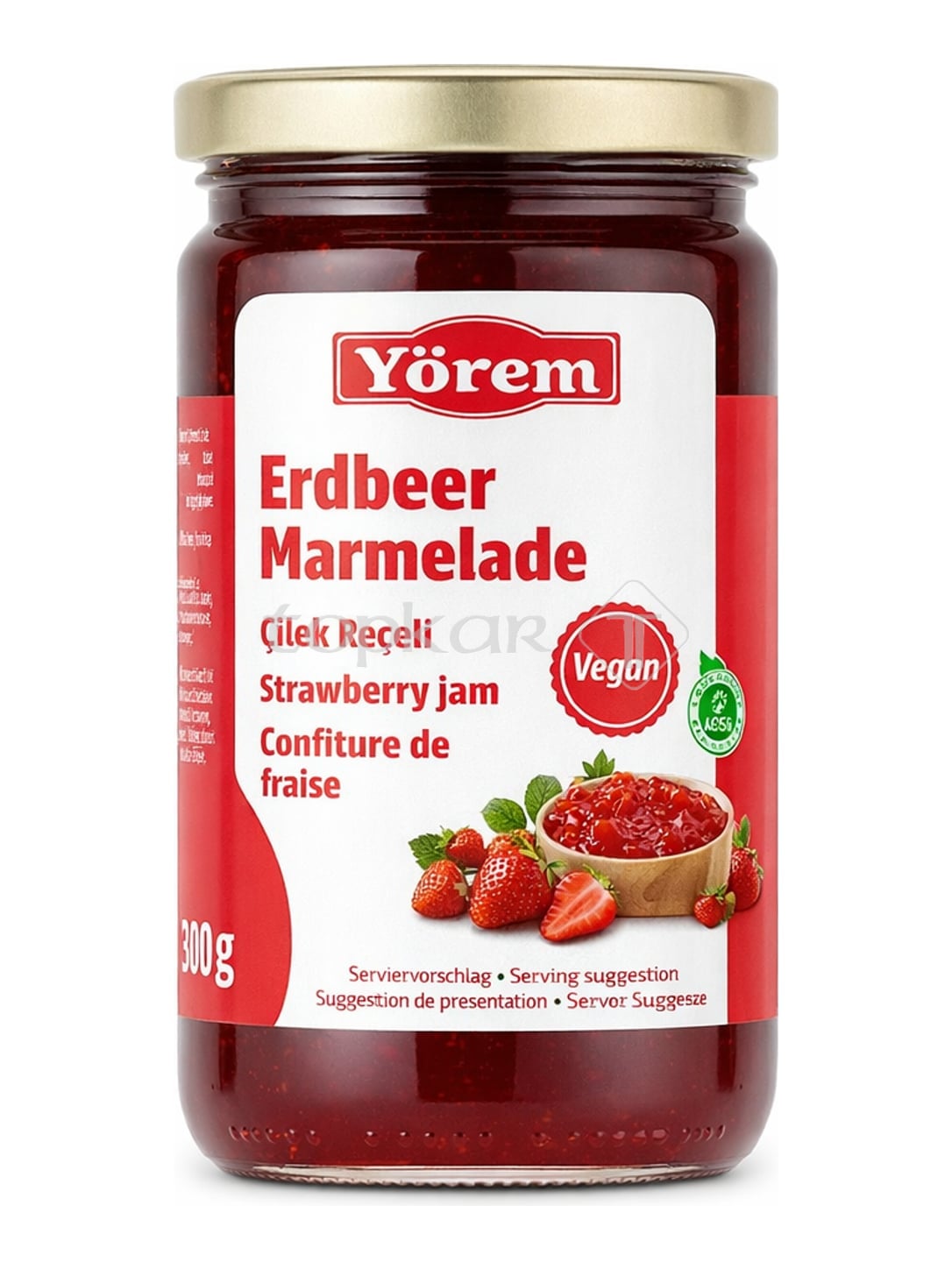Yörem Erdbeer Marmelade