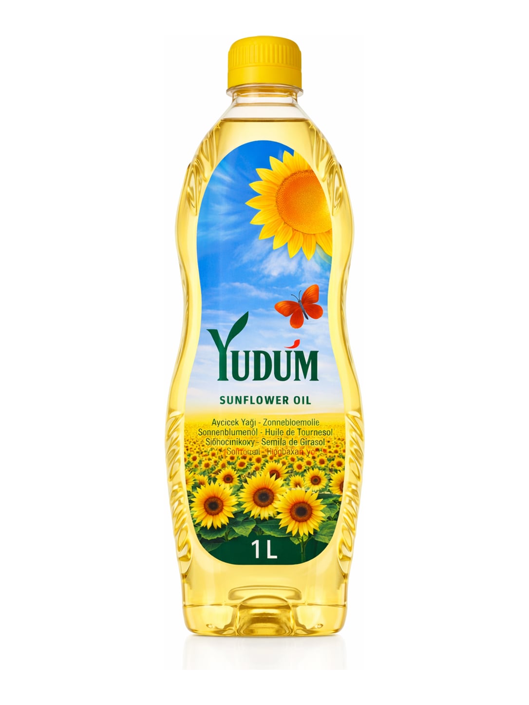 Yudum Sonnenblumenöl 1 l – Ayçiçek Yağı reines Pflanzenöl aus der Türkei
