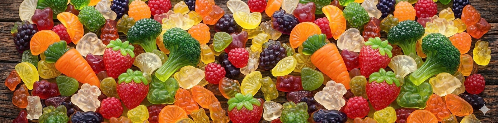 Fruchtgummi vegan & vegetarisch