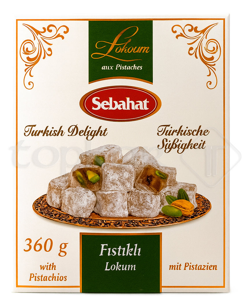 Sebahat Lokum mit Pistazien