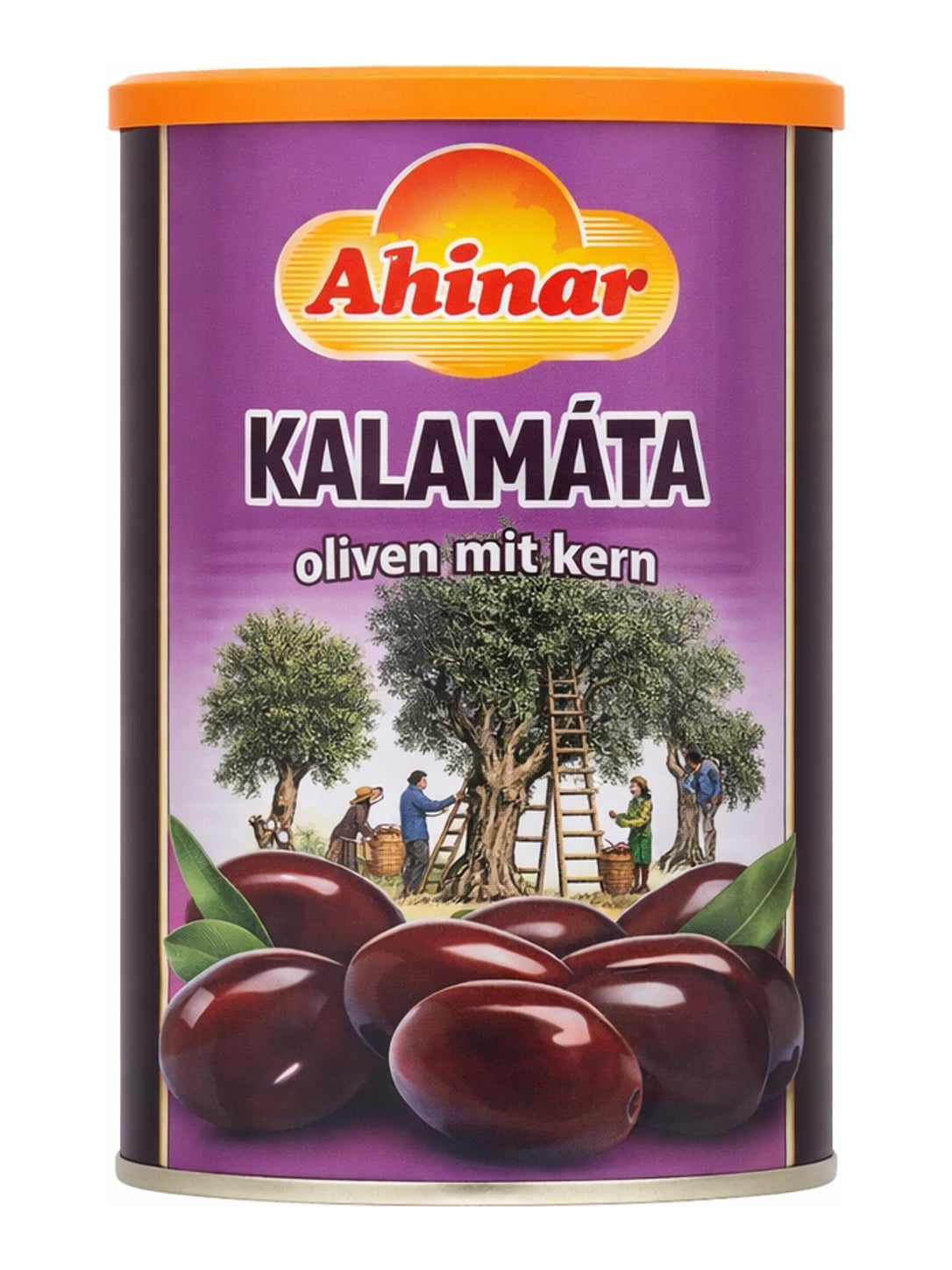 Ahinur Kalamata Oliven mit Kern 800g – Kalamata Zeytin in Lake