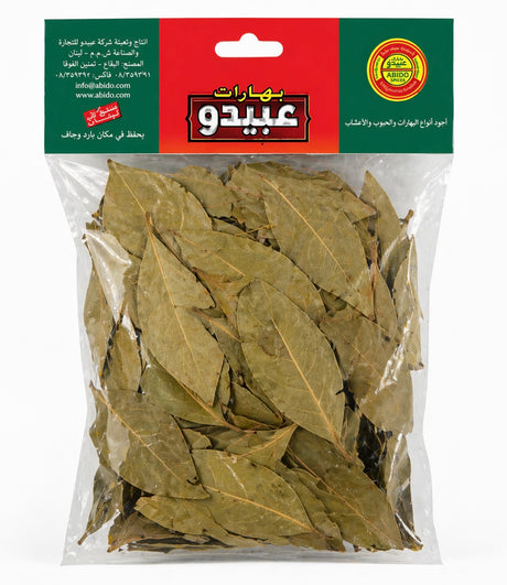 Abido Lorbeerblätter 50g – Defne Yapragi Bay Leaves ganze Lorbeerblätter