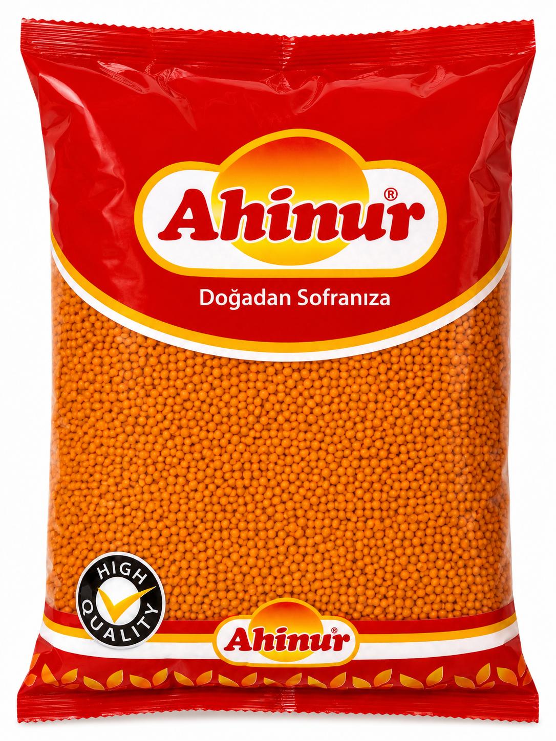 Ahinur Rote Linsen 5kg – Kırmızı Mercimek rote Linsen Großpackung