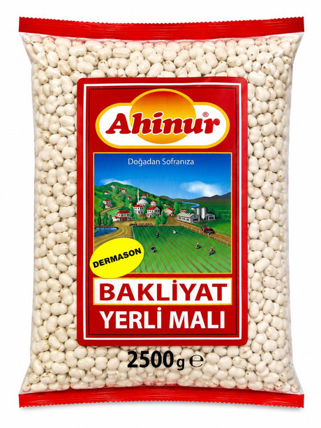 Ahinur Weiße Bohnen Dermason 2,5kg – Dermason Fasulye weiße Bohnen