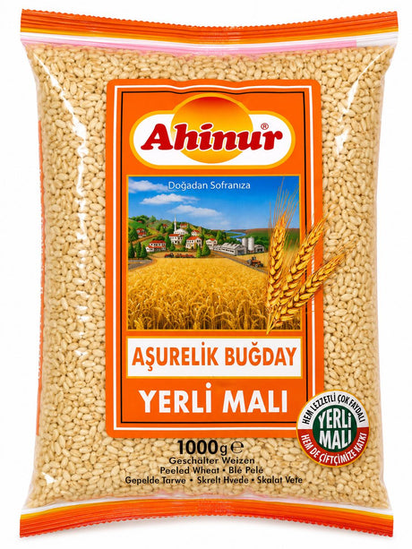 Ahinur Aşurelik Buğday 1000g – geschälter Weizen Peeled Wheat