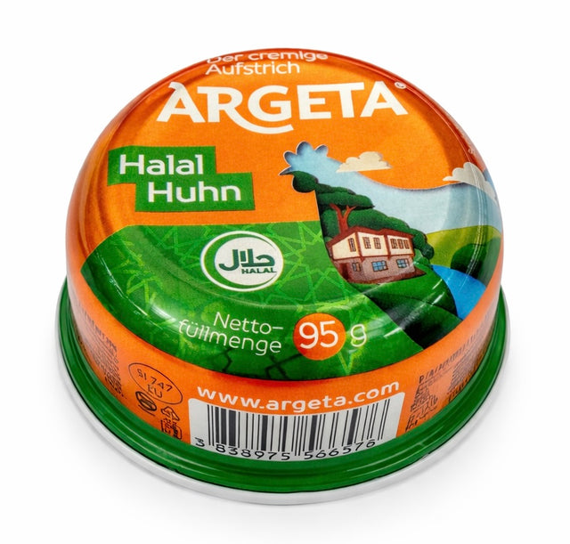 Argeta Halal Huhn 95g – cremiger Hühneraufstrich halal-zertifiziert