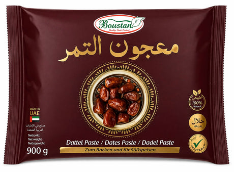 Boustan Dattelpaste 900g – natürliche Datteln entsteint aus den Emiraten Hurma Ezmesi
