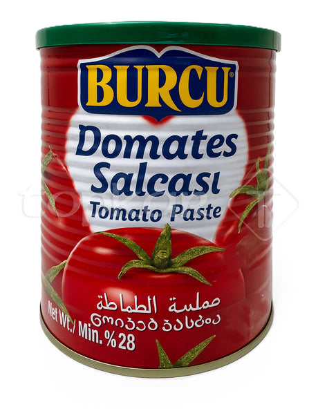 Burcu Tomatenmark, roter Deckel, 28% Tomatenanteil