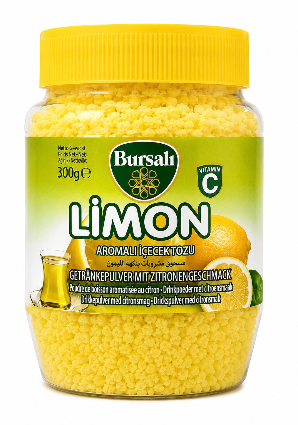 Bursali Zitronentee Pulver 300g – Limon Aromalı İçecek Tozu türkischer Instant-Tee
