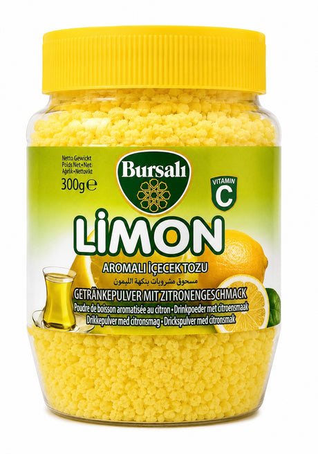 Bursali Zitronentee Pulver 300g – Limon Aromalı İçecek Tozu türkischer Instant-Tee