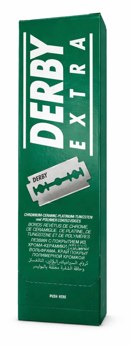 Derby Extra Rasierklingen 100 Stück – Double Edge Razor Blades