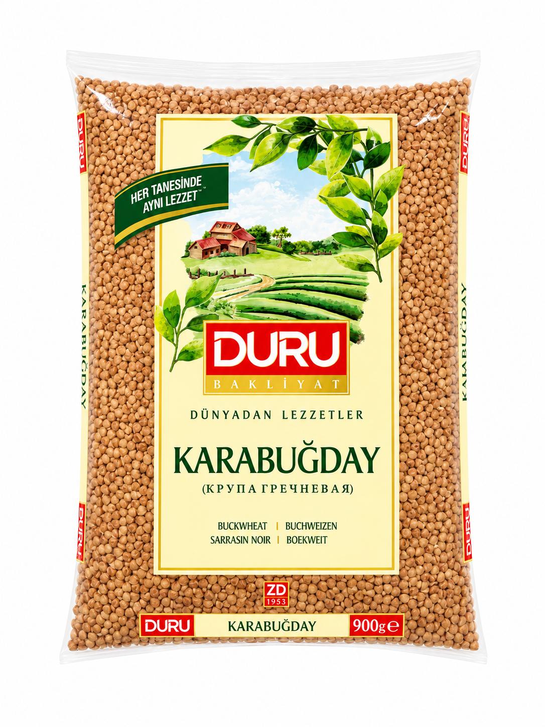 Duru Buchweizen 1kg – Karabuğday Buckwheat